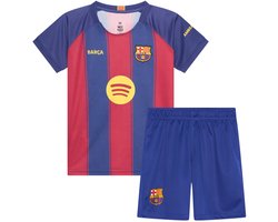 FC Barcelona Voetbaltenue Thuis - - 2025-2026 - Voetbaltenue Kinderen - Shirt en Broekje - Jongens en Meisjes --128
