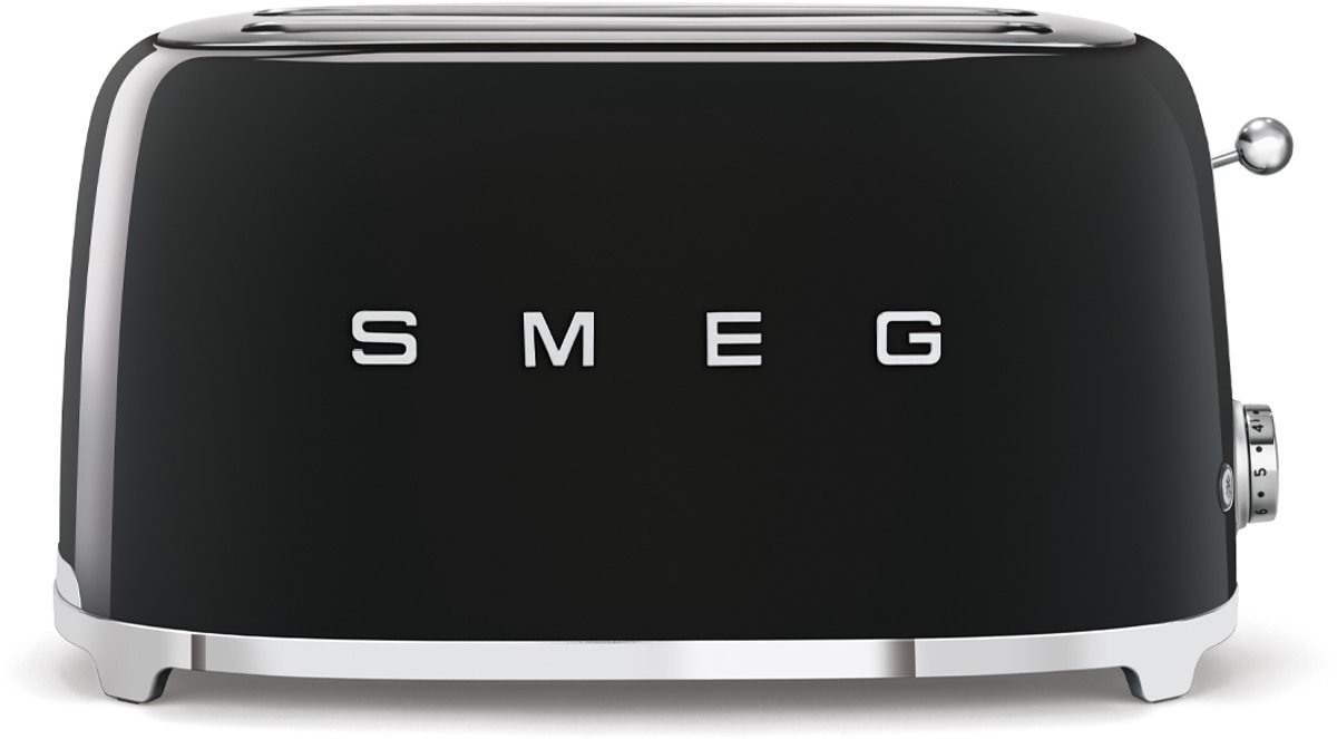 Smeg TSF02BLEU - Broodrooster - Zwart