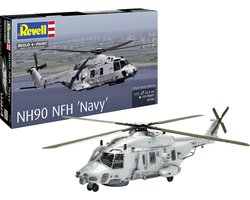 Revell Modelbouwpakket Vliegtuigen - 03784 NHI NH90 NFH Navy - Europese Maritieme Helikopter Plastic - 1:72 - Modelbouw