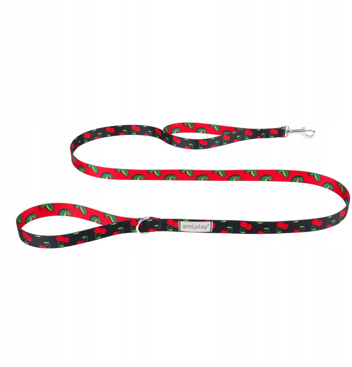 Amiplay BeHappy XL Hondentuigje Cherry - 150x2,5 cm voor Grote Honden
