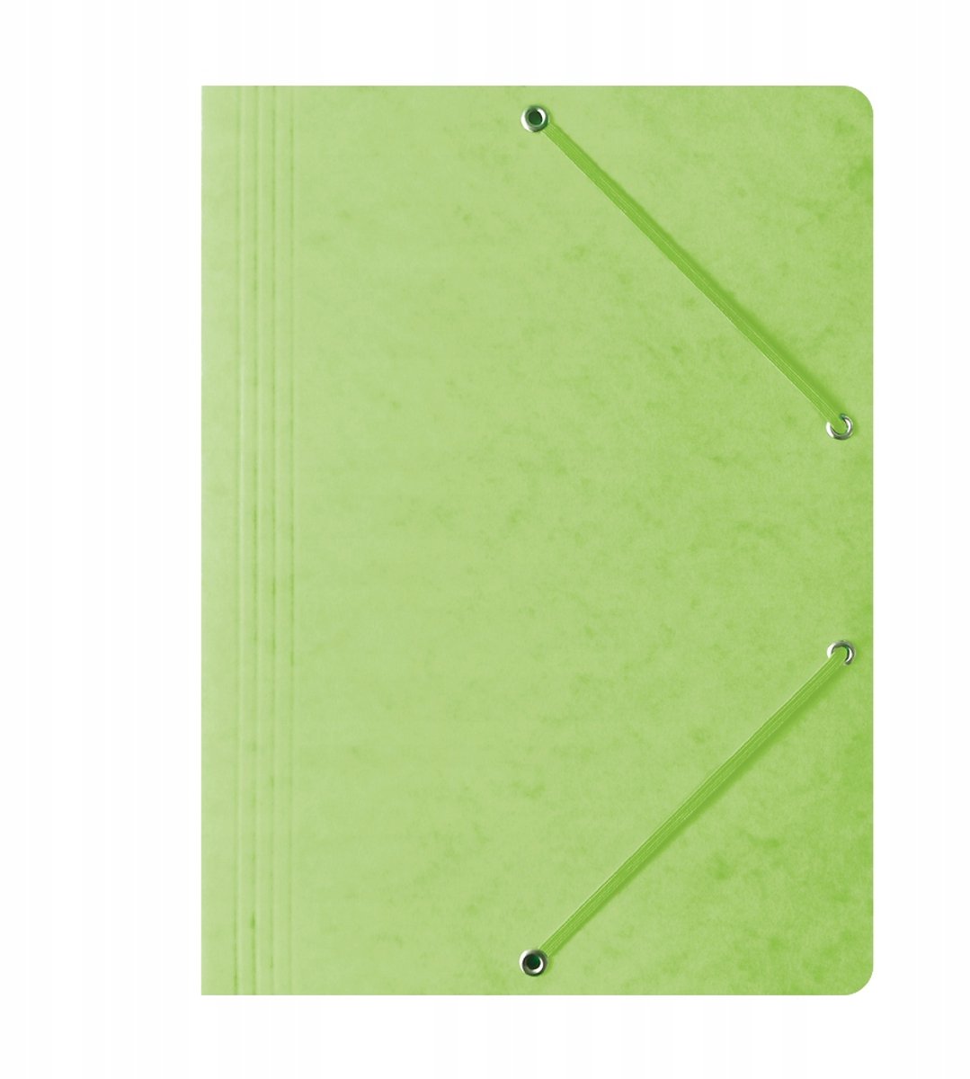 Bantex A4 Map met Elastiek, Lichtgroen, 390 g/m²