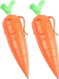 2 stuks wortelpen, schattige 60 seconden stemrecorder voor kinderen