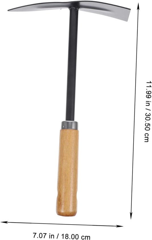 2stuks Tuinschepje Met Handvat Ergonomische Spade Voor Planten Verplanten Onkruid Wieden Duurzaam Tuingereedschap Voor Tuinen van Merkloos	 — afbeelding 5