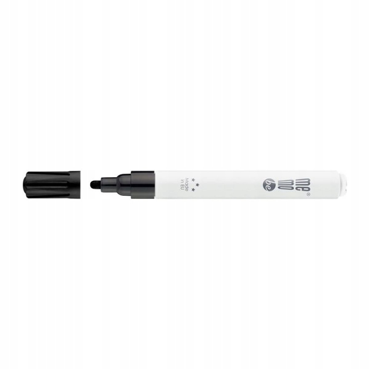 MemoBe MM301 Olieverf Marker - Zwart, Ronde Punt 2-4mm