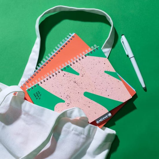 MOYU - Flashy Moss Notebook - Carnet effaçable A4 Hardcover
