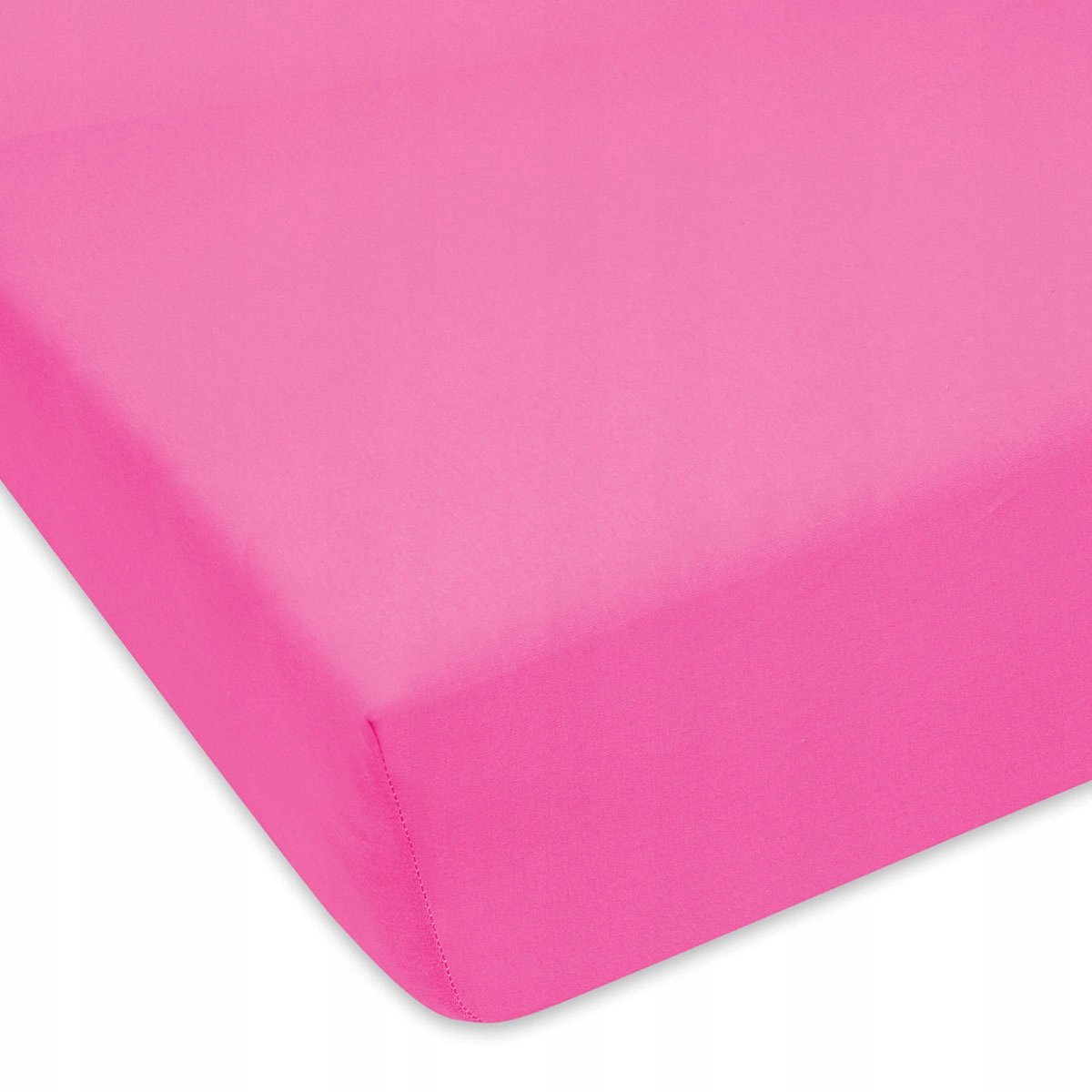 Jersey Hoeslaken Wieg 40x90 cm met Elastiek Roze Katoen