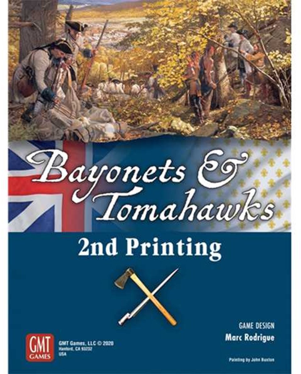 Asmodee Bayonets & Tomahawks, 2nd Printing Bordspel