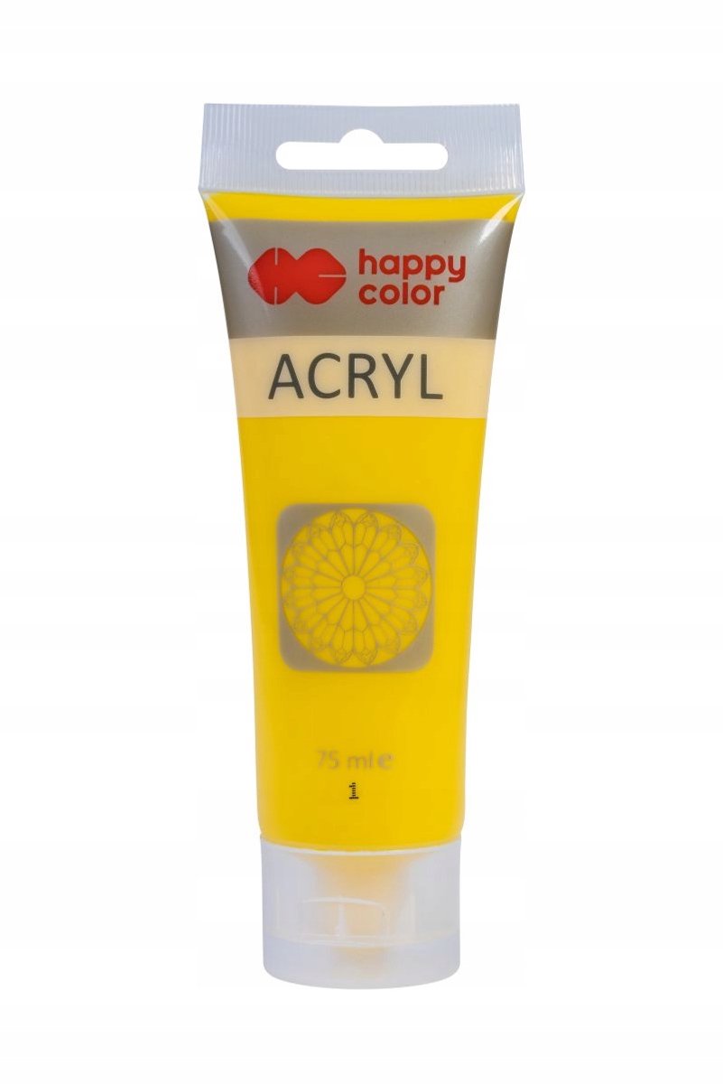 Happy Color Acrylverf 75ml - Levendig Geel