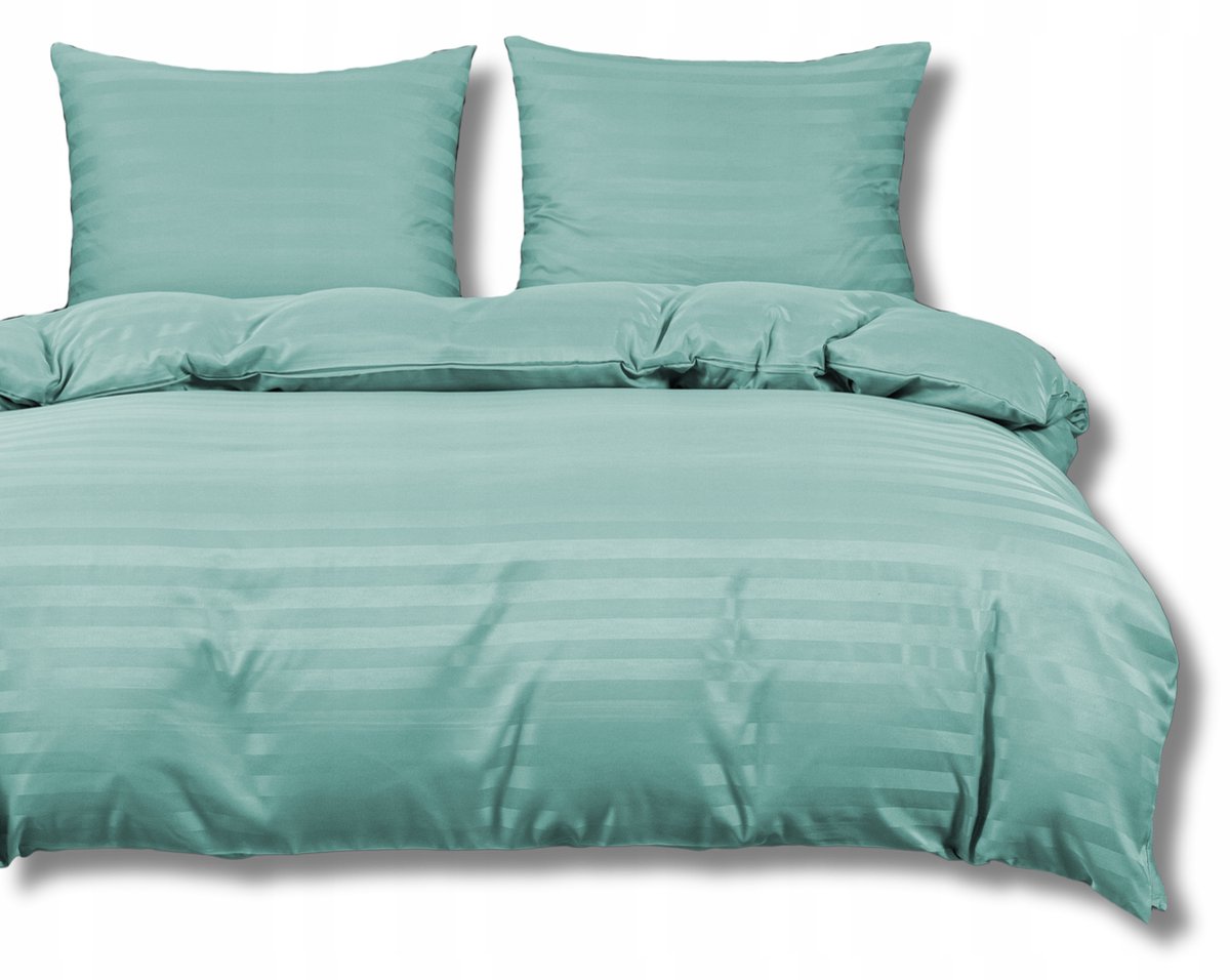 Adamaszek Beddengoedset 220x200cm Mintgroen