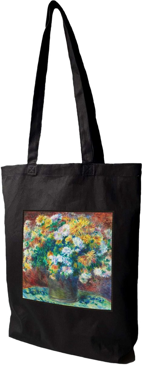 Shopper Heap met Chrysanten-print - Pierre-Auguste Renoir
