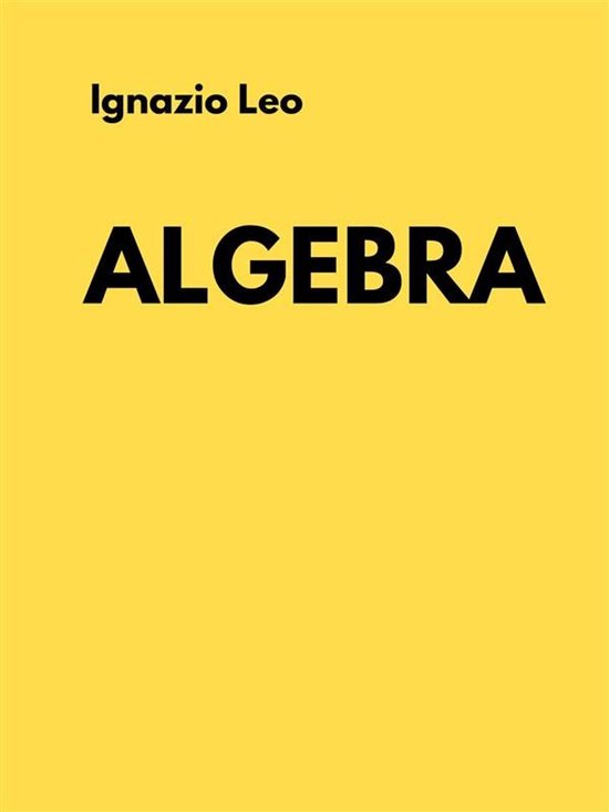 algebra - cover