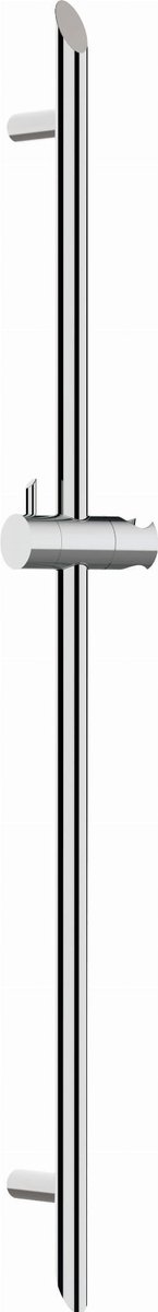 Deante Silia Douchestang NQS 051D - Chroom, Messing, 800 mm