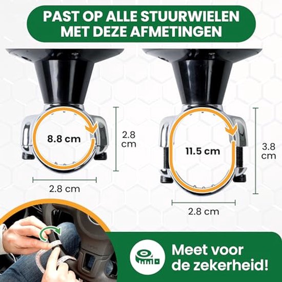 Stuurwielknop met Siliconen Coating - Verbeter Grip en Precisie - Geschikt voor Alle Stuurwielen — afbeelding 5
