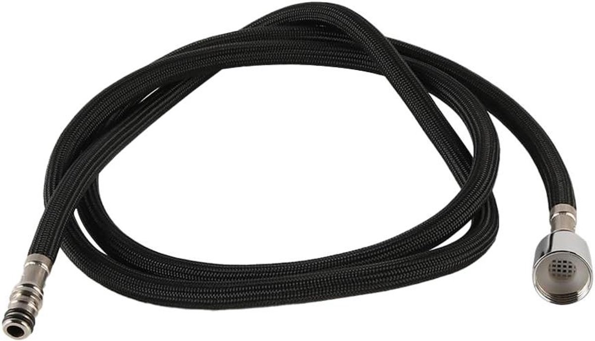 JHubers Goods - Uittrekbare Nylon Slang 150cm voor Keukenkranen - Flexibele Slang - Intrekbaar - Keuken Badkamer Accessoires