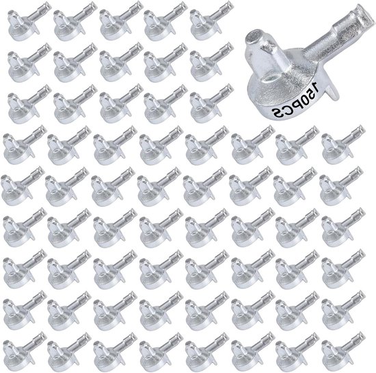 JHubers Goods - 150 Porte-étagères avec pièces en alliage pour bibliothèque Billy - Accessoires de vêtements pour bébé avec stylo - 131372