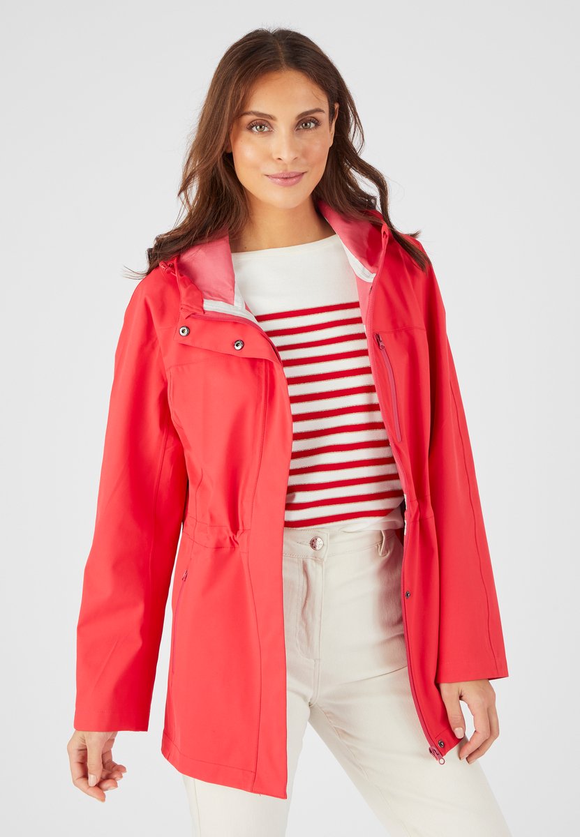 Damart Korte parka RainProtect by Damart Dames – 46-48 Rood