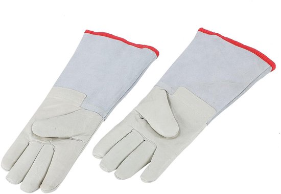 Cryogene handschoenen voor vloeibare stikstof en droogijs - 40 cm lang - middenarm - geschikt voor koelcellen van Cryokit — afbeelding 2