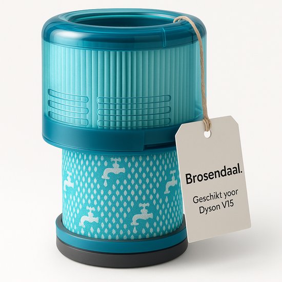 Brosendaal Filter geschikt voor Dyson V15 – Voor alle V15 modellen – SV22 | SV47 – Wasbaar en Herbruikbaar
