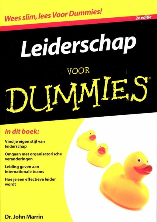 Voor Dummies - Leiderschap voor Dummies - cover