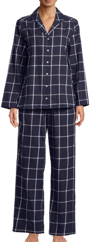 Seidensticker Dames pyjama Classic Flanell