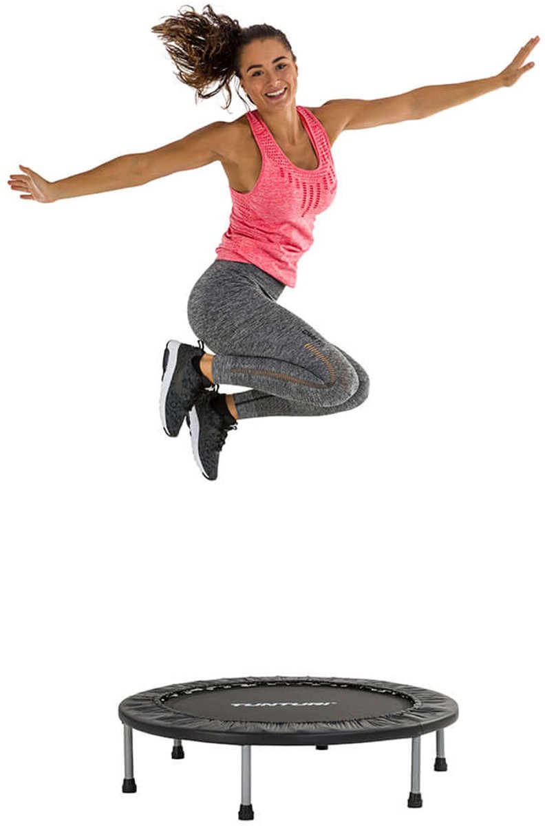 Tunturi Funhop Fitness Trampoline - 95cm springoppervlak - Incl. gratis fitnessapp — afbeelding 9