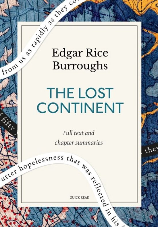 The Lost Continent: A Quick Read edition - cover