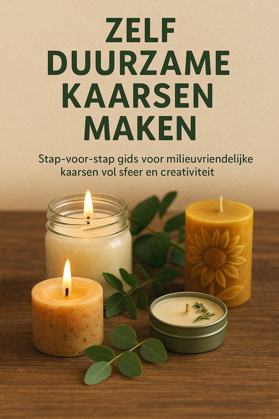 Zelf Duurzame Kaarsen Maken - cover
