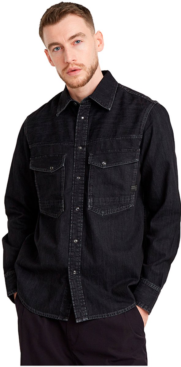 G-Star Dakota slim shirt ls Heren Shirts Worn In Night Time