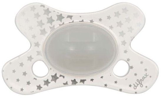 Difrax Fopspeen Natural 0+ mnd Glow In The Dark - 2 x - Voordeelverpakking van Difrax — afbeelding 3