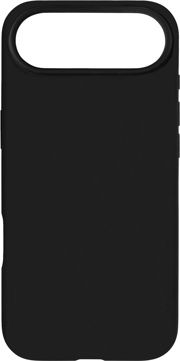 Pomologic Cover Hoesje Silicone iPhone Air – Microvezel Binnenvoering voor Verbeterde Bescherming – MagSafe Compatibiliteit – Hoogwaardig Siliconenmateriaal voor Duurzaamheid - Zwart