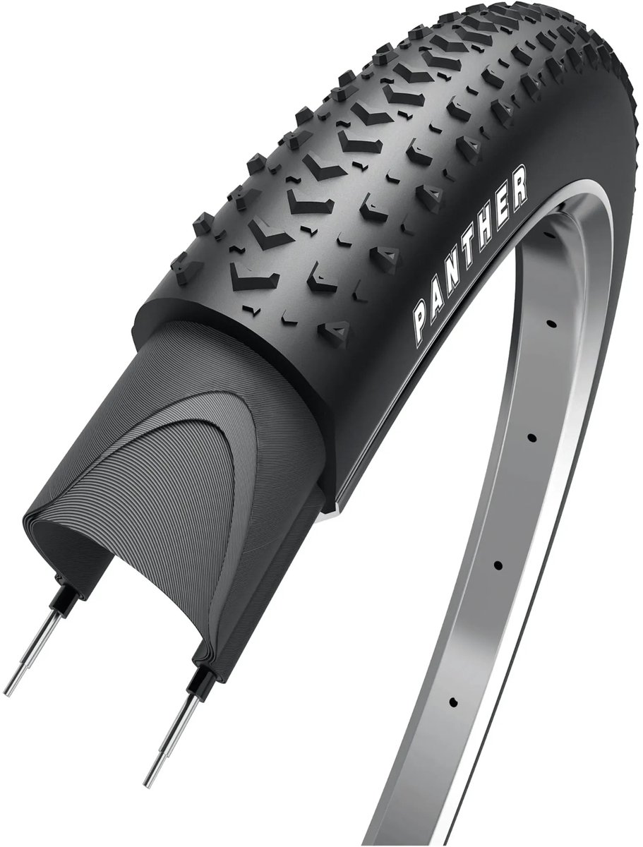 Obor Mountainbikeband - Snelheid en Wendbaarheid - 26x1.95 - Zwart - Zonder Reflectie