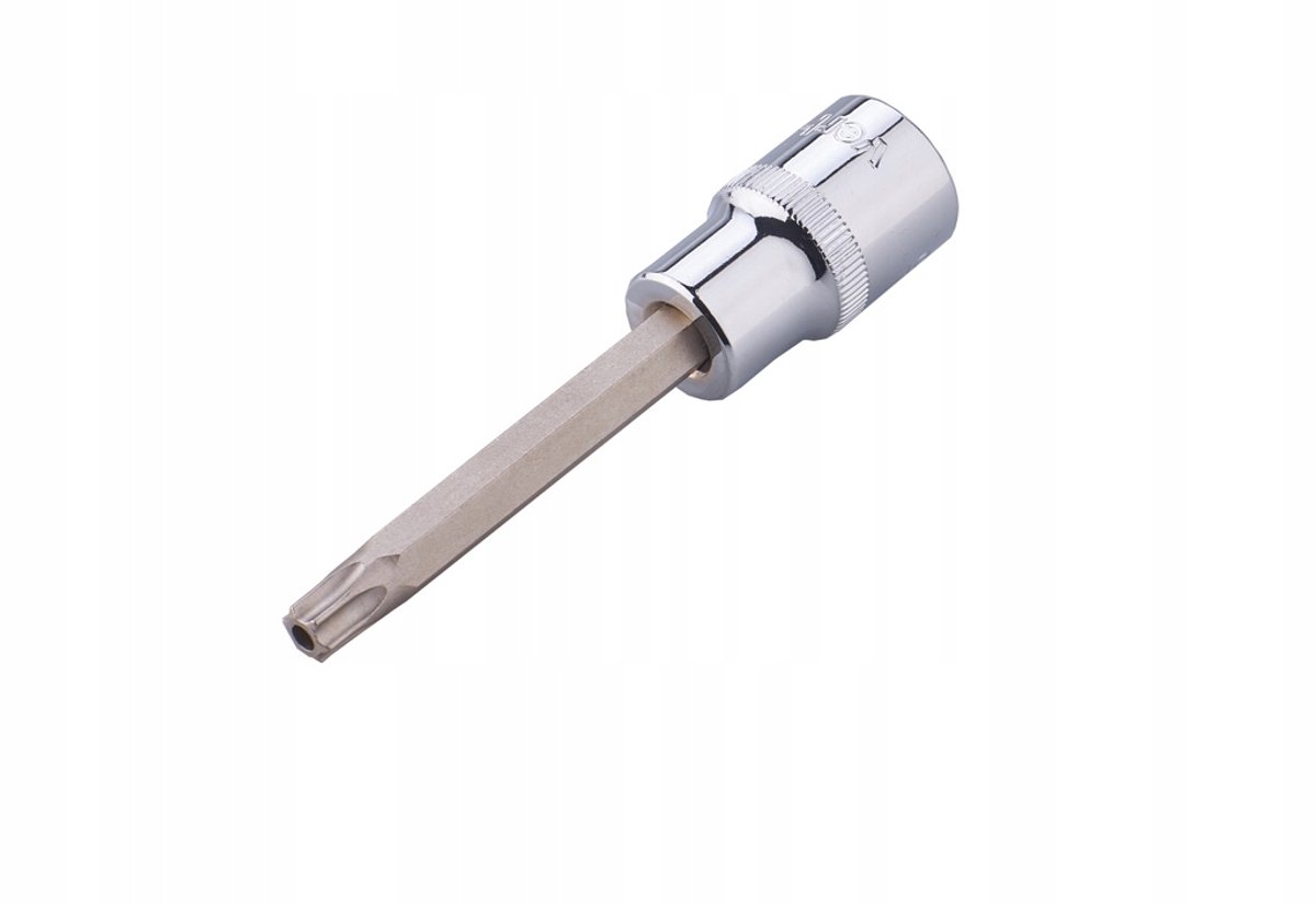Verkatto Torx Dopslag 1/2" T70 Lang met Gat