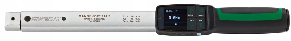 Stahlwille Momentsleutel 6-60 Nm 9x12mm 714/6