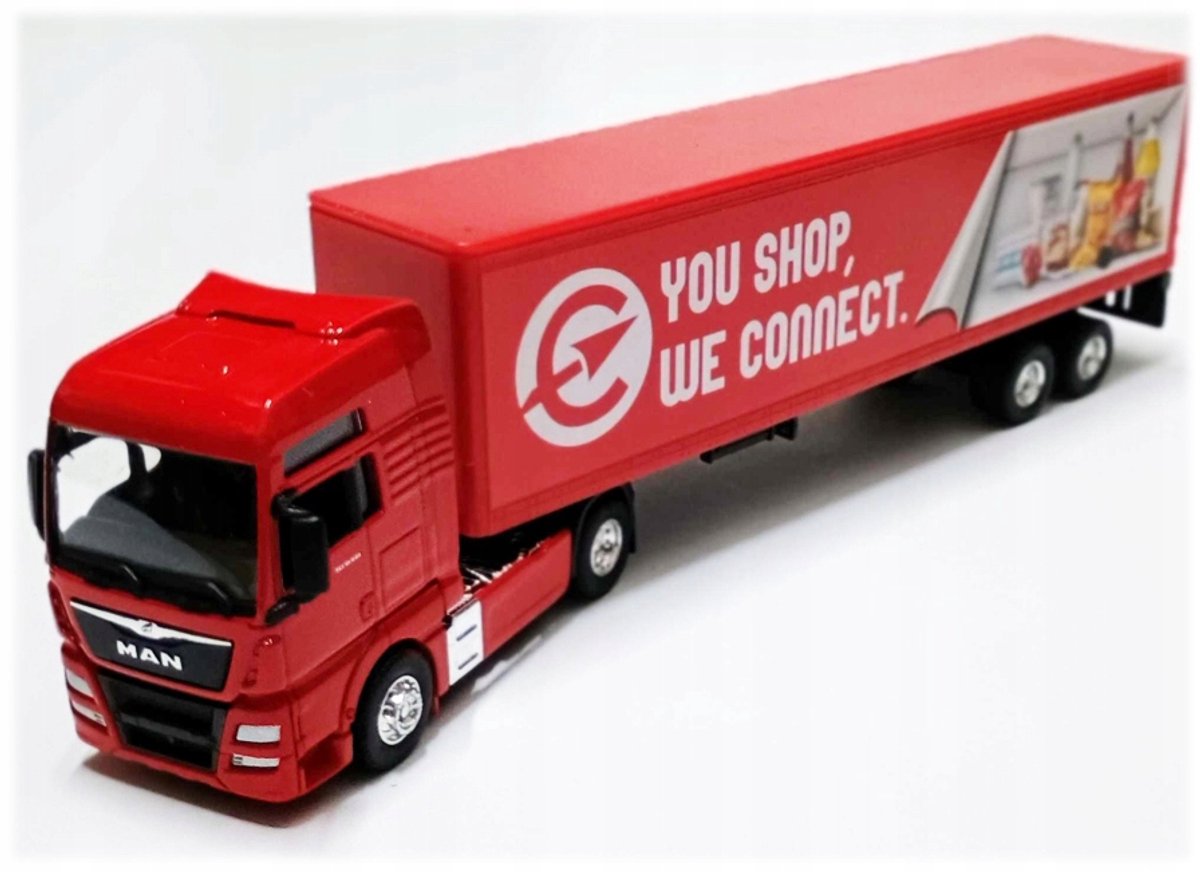 Welly MAN TGX XXL Vrachtwagen Speelgoed - Schaal 1:64