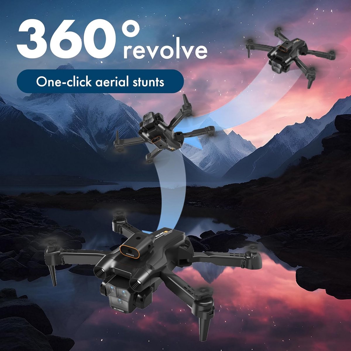 Opvouwbare Drone 1080P Dual-Camera thumbnail 3