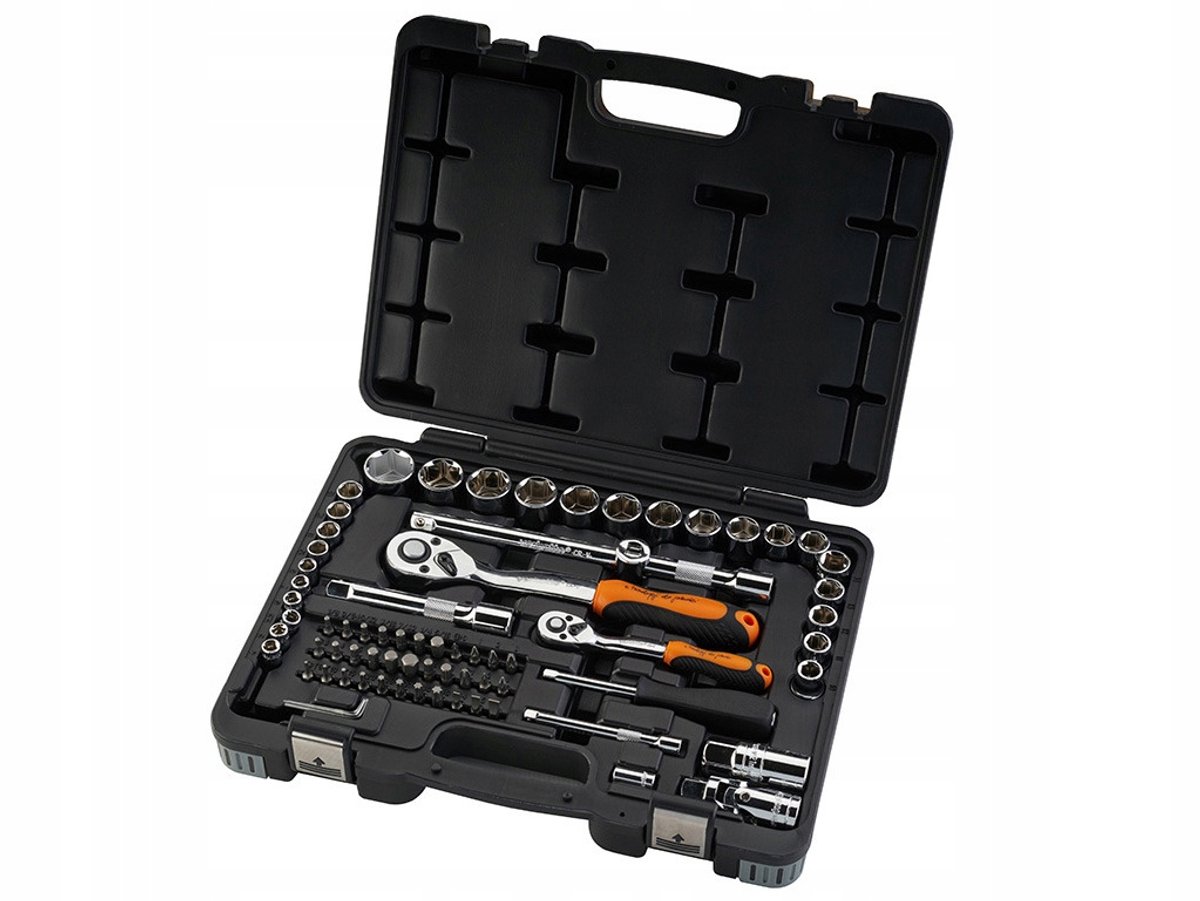 Verkatto Doppele Doppendoppen Set 1/4" + 1/2" 72 Delen