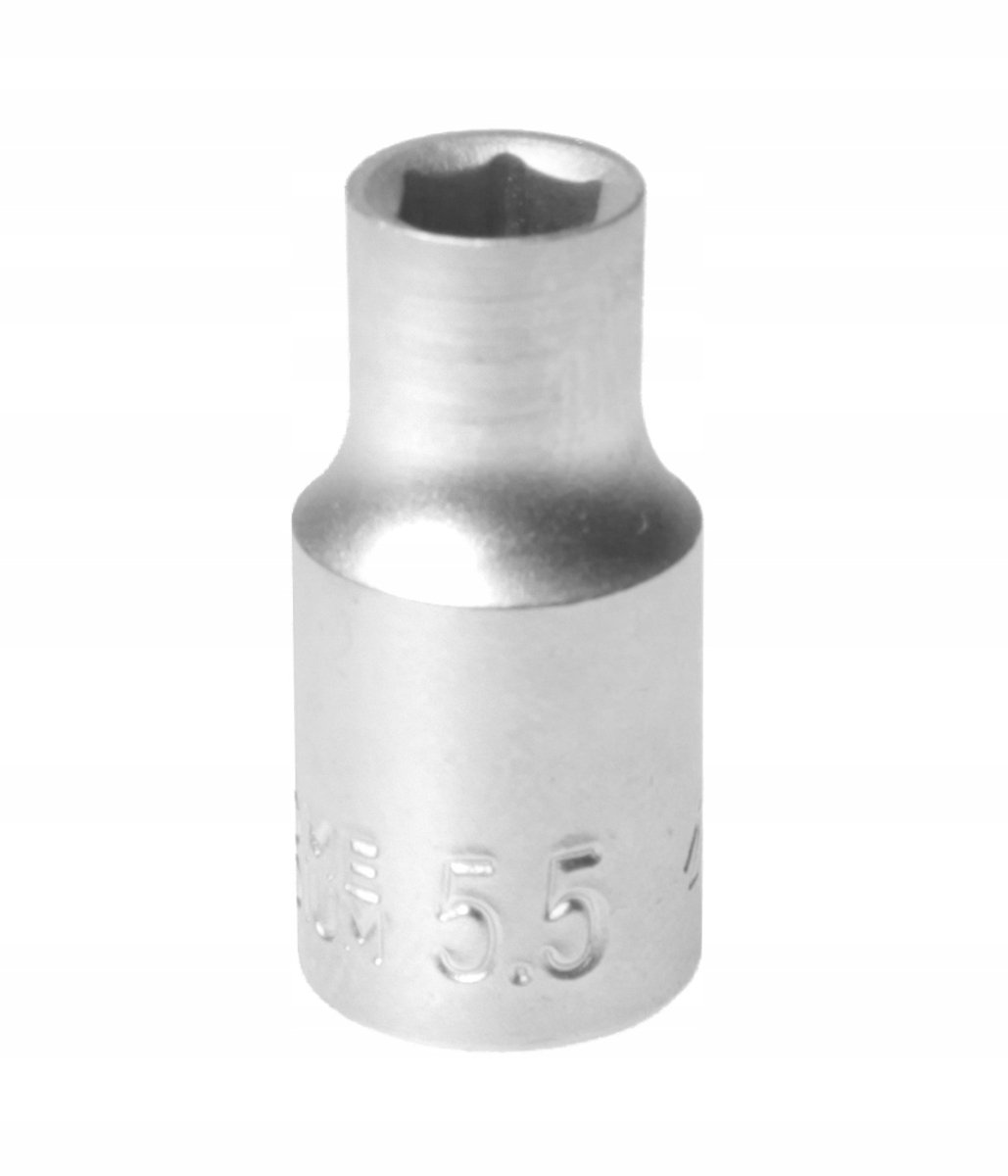 MJW Doplagssleutel 1/4" 6-kant 5,5 mm CrV