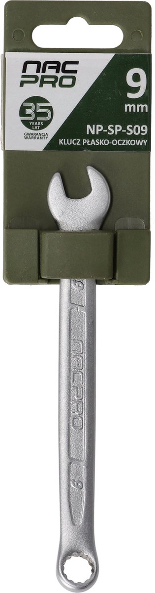 NAC Ringsleutel 9 mm CrV Satijn - Duurzaam en Precisie