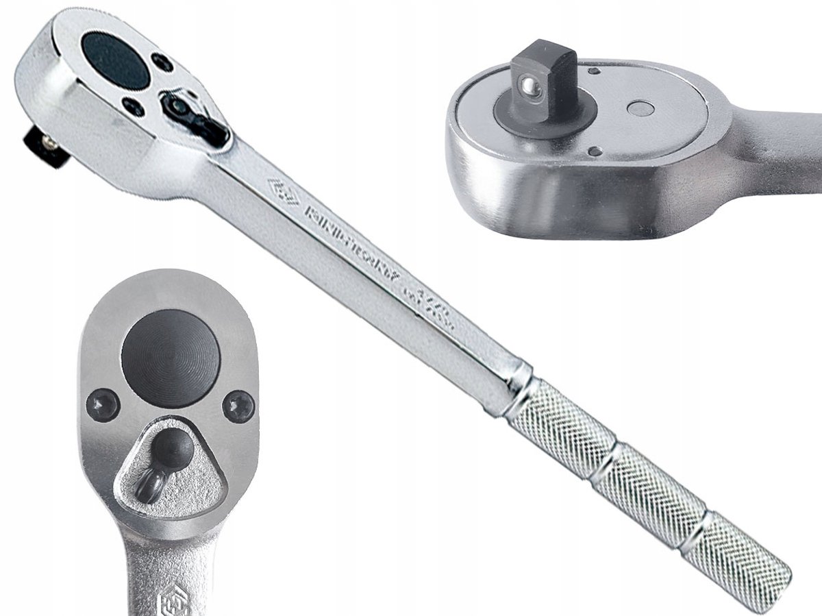 King Tony Ratelsleutel 1/2" 250 mm 32 Tanden Chroom-Vanadium