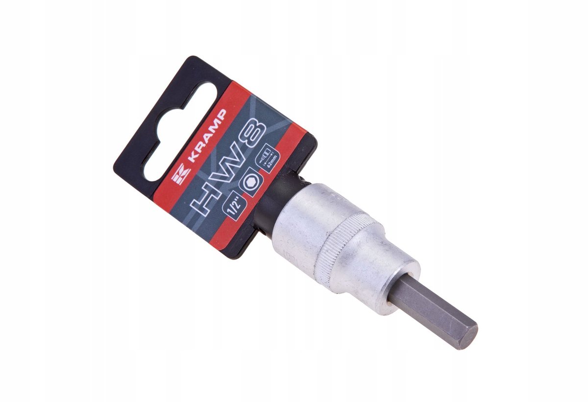 Kramp Inbus Dop Dop 1/2" 8mm Chroom-Vanadium Staal