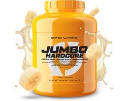 Scitec Nutrition Scitec Nutrition ® - Jumbo Hardcore (3060 gram - Banana/Yogurt) - Banaan/Yoghurt - 20 eiwitshakes - Weight Gainer - Mass Gainer - Proteine poeder - Protein powder - Gewichtstoename - Spiermassa vergroten