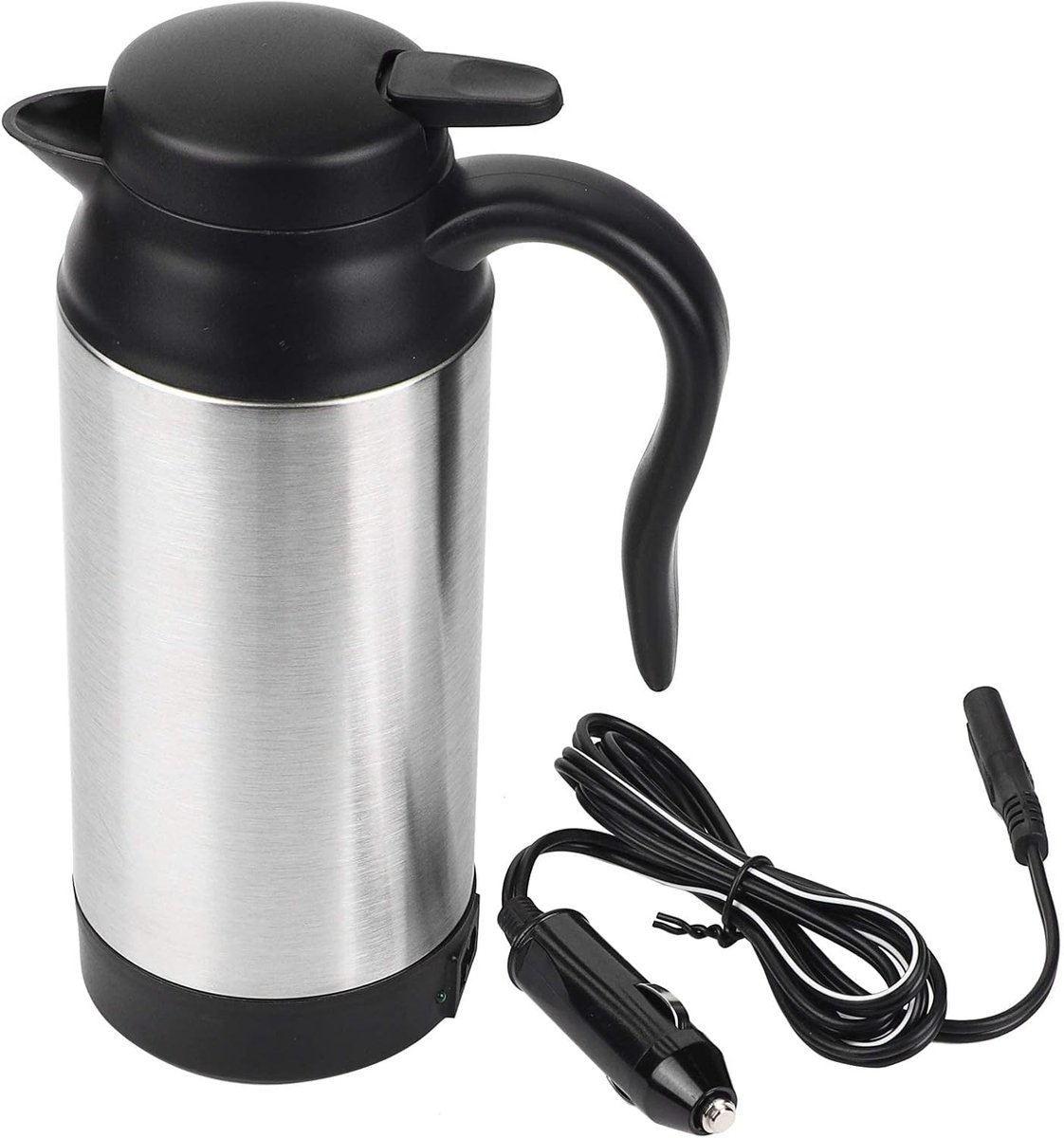 Bekerverwarmer - 12V 750ML elektrische verwarmende roestvrij staal autobecherfles