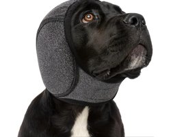 Verstelbare Oorbeschermer Gehoorbescherming Grijs – Maat M – Geluiddempende Oorkappen voor Huisdieren & Gevoelige Omgeving