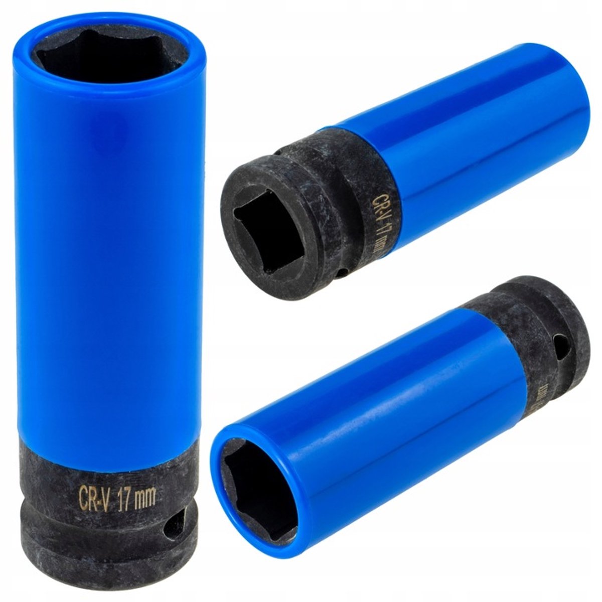 Lange Slagdoppen 17mm 1/2" met Beschermhoes voor Velgen