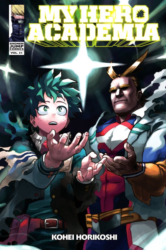 My Hero Academia 31, met Izuku Midoriya en All Might, Shonen Jump Comics.