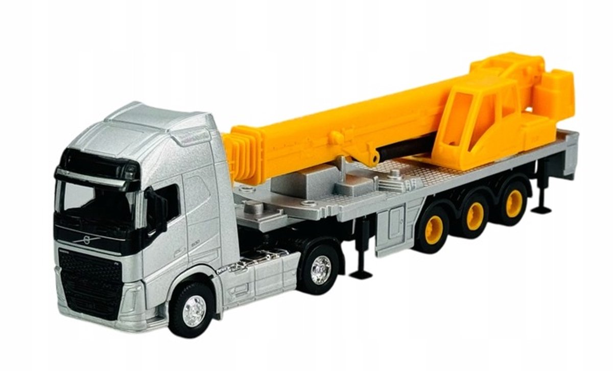 Welly Volvo FH Vrachtwagen Dieplader 1:64 Metaal