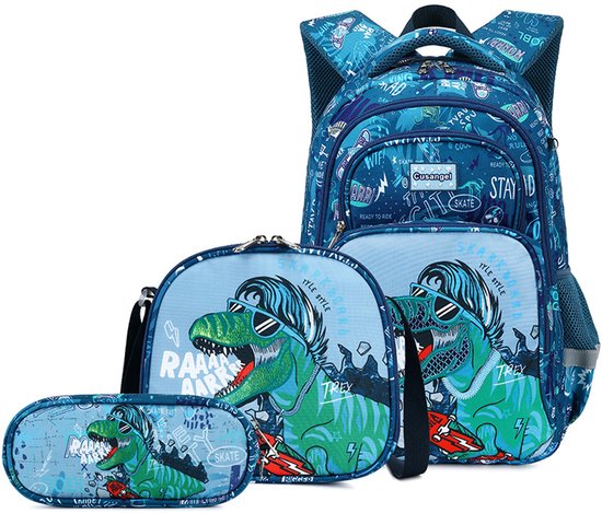 Animal Panda Schooltas Set voor Tiener Meisjes Jongens