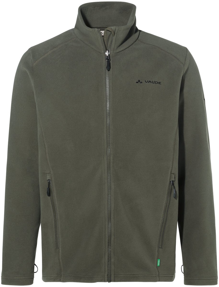 VAUDE Rosemoor fleece jack II fleece jas heren outdoor sportjasjes niet waterdicht niet winddicht fleece zonder capuchon regular fit Creme