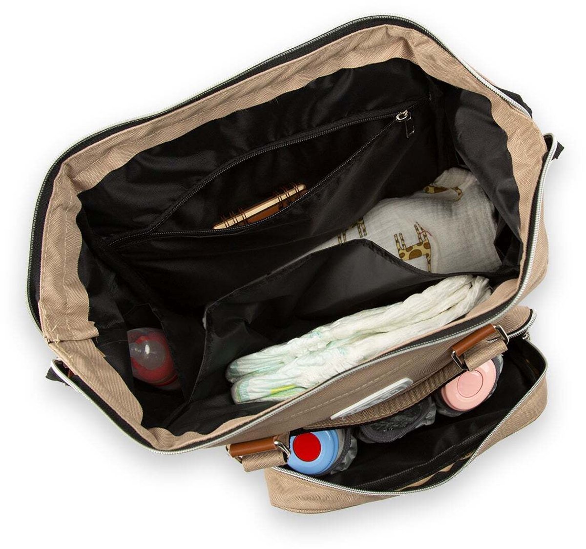Bagmori Luiertas – Rugzak Baby Tas – Bedrukte Luiertas Rugzak – foto 5