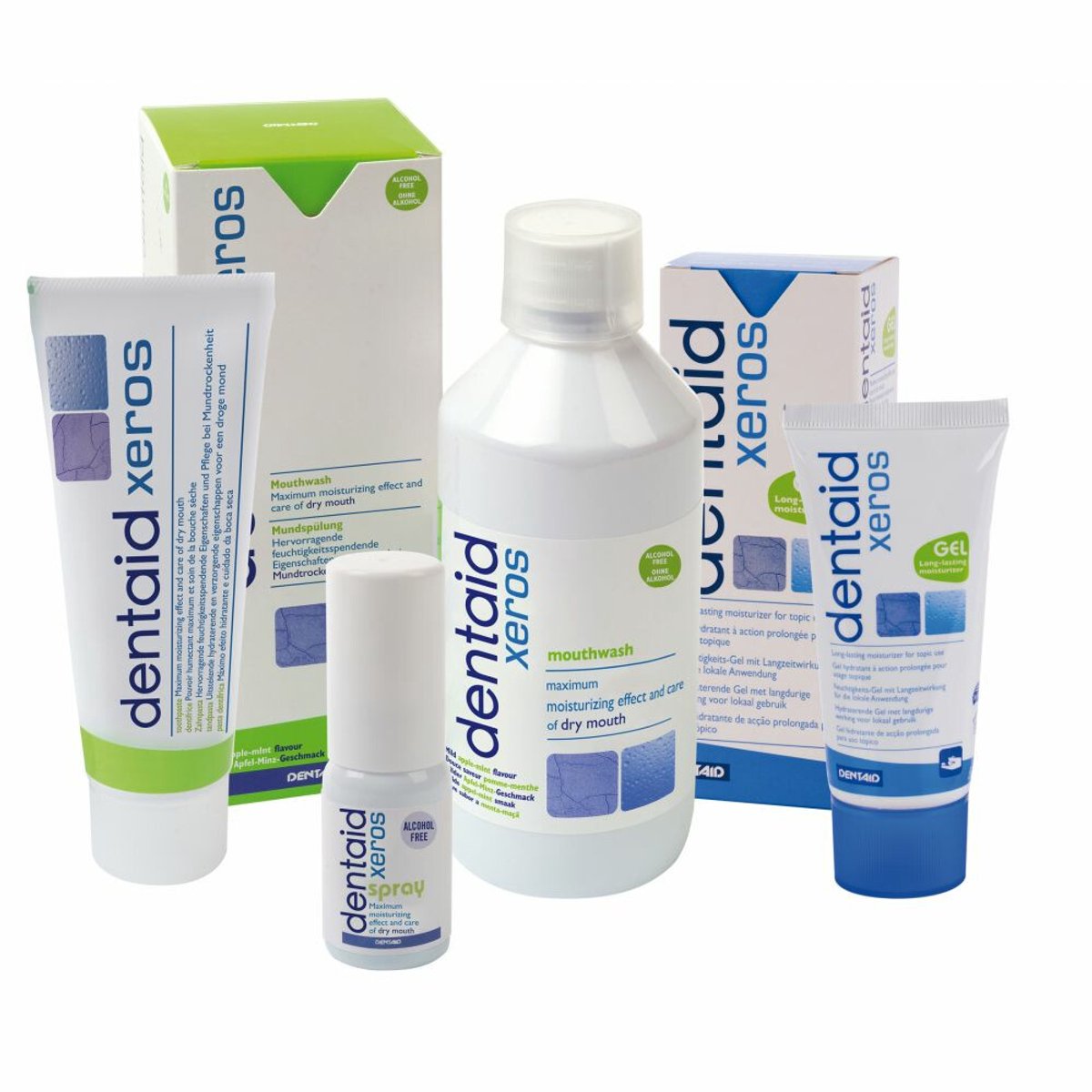 Dentaid Xeros Mondspray Droge Mond - 3 x 15 ml - Voordeelverpakking